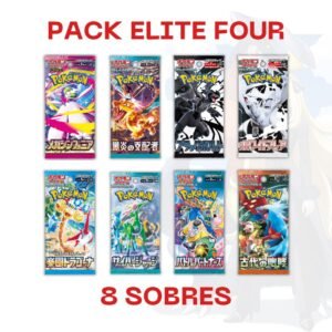 Pack ELITE FOUR - 8 Sobres Pokemon