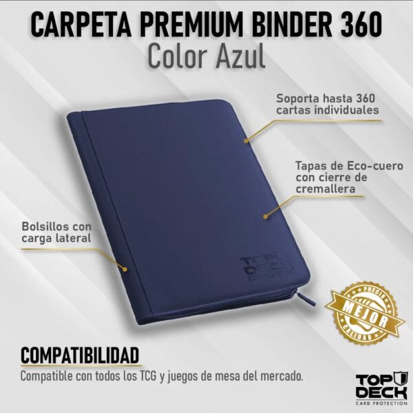 Carpeta Premium Binder 360 - Top Deck