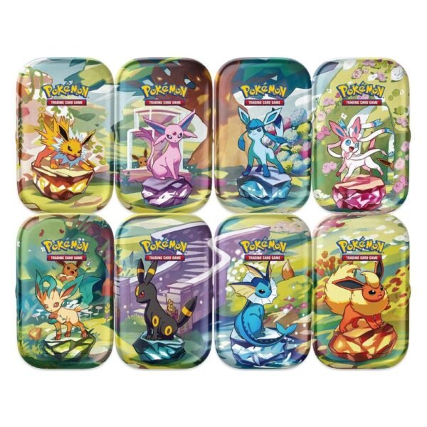 Pokemon Prismatic Evolutions Mini Tin