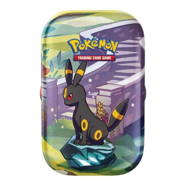 Pokemon Prismatic Evolutions Mini Tin - Inglés