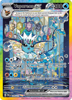 Vaporeon ex - 149/ 131 - Prismatic Evolutions