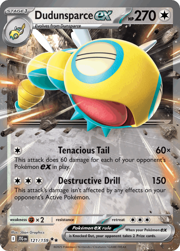 121_hires-1.png Dudunsparce ex - 121/159 - Journey Together