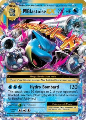 M Blastoise ex - 022/108 - Evolutions