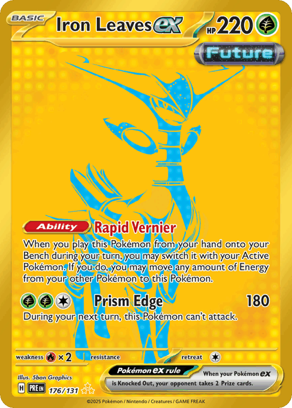 Iron Leaves ex - 176/131 - Prismatic Evolutions