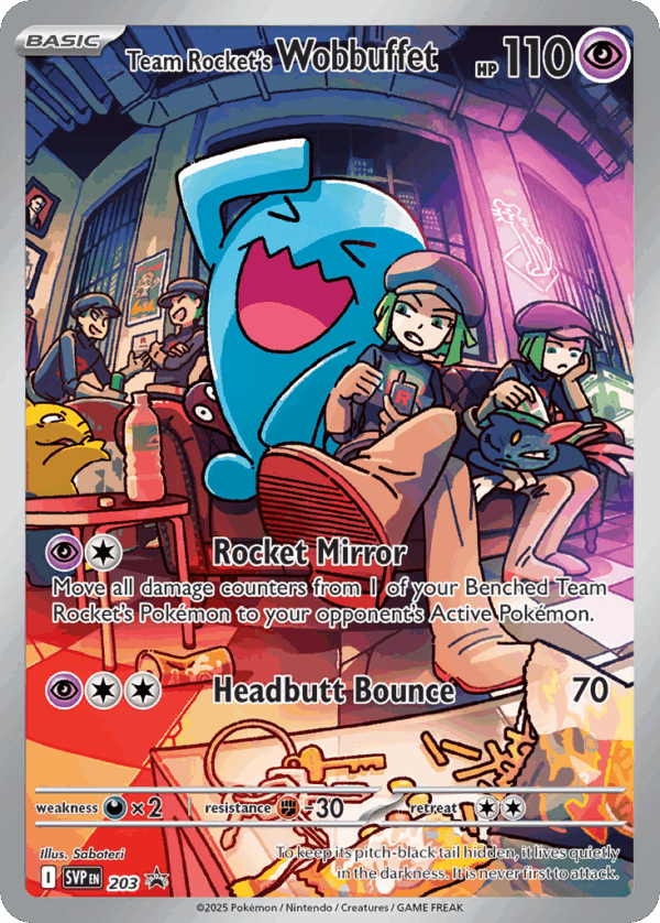 203_hires.png Wobbuffet - 203/PROMO - Scarlet & Violet Promos