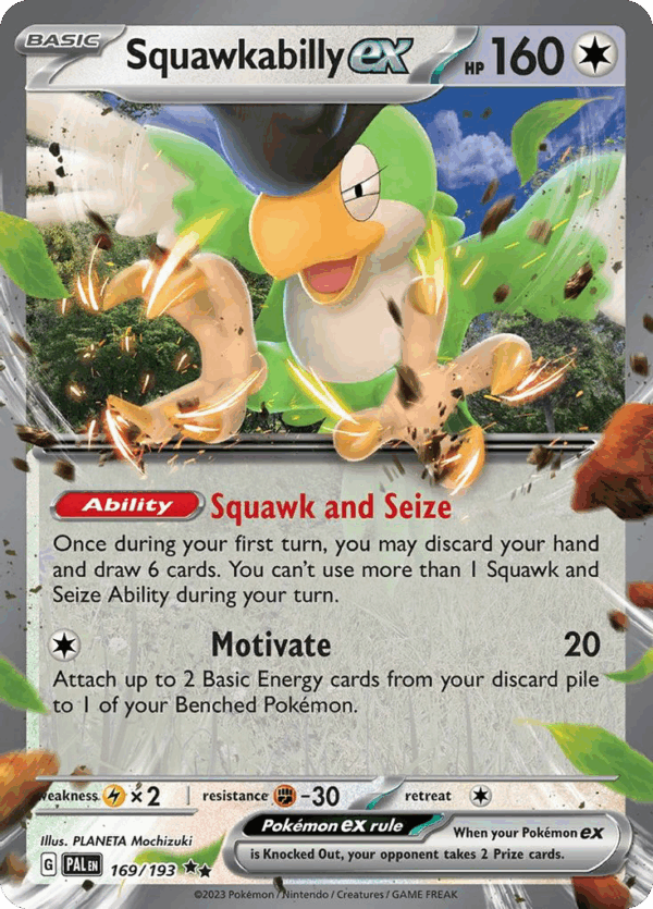 169_hires.png Squawkabilly ex - 169/193 - Paldea Evolved