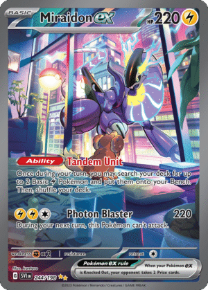 Miraidon ex - 244/198 - Scarlet & Violet Base