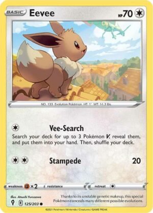 Eevee - 125/203 - Evolving Skies