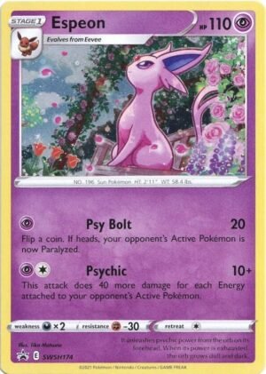 Espeon - SWSH174/PROMO - Sword & Shield Promo