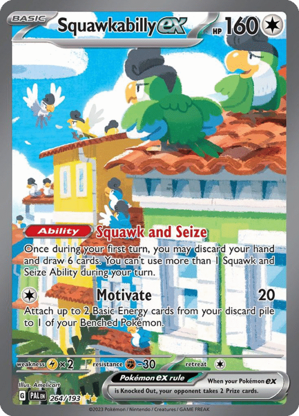 264_hires.png Squawkabilly ex - 264/193 - Paldea Evolved