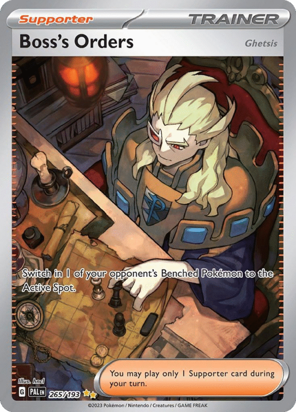 265_hires.png Boss's Orders - 265/193 - Paldea Evolved