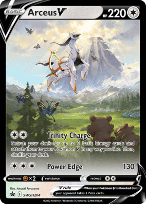 Arceus V - SWSH204/PROMO - Sword & Shield Promo