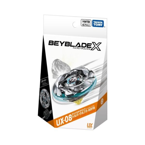 Takara Tomy Beyblade X UX-08 Silver Wolf
