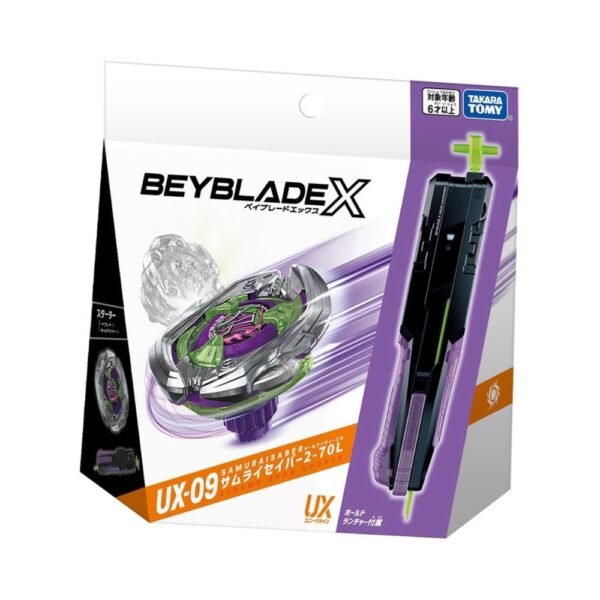 Takara Tomy Beyblade X UX-09 Samurai Saber