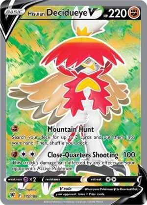 Hisuian Decidueye V - 173/189 - Astral Radiance