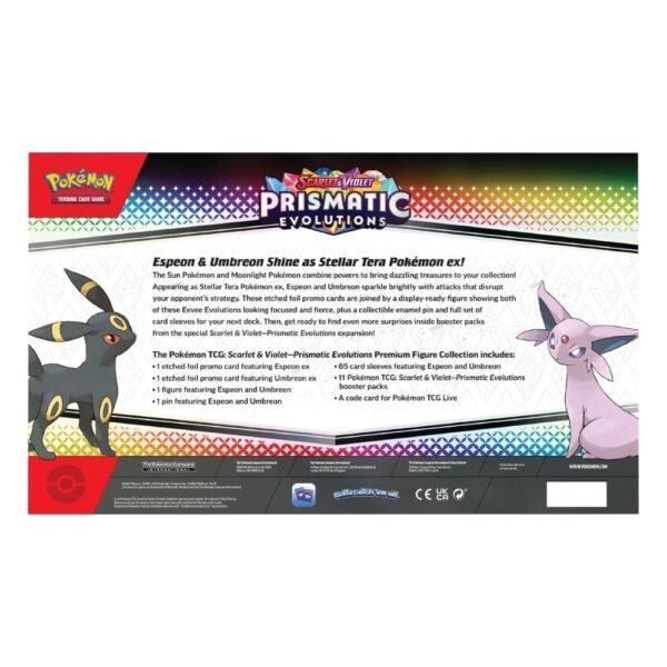 Pokemon Prismatic Evolutions Premium Figure Collection (Inglés)