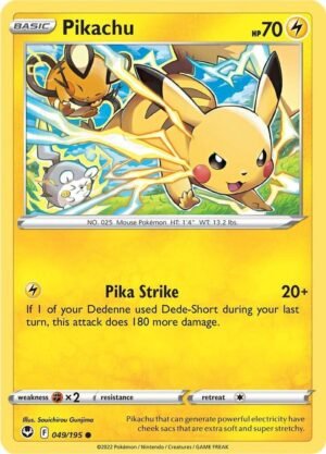 Pikachu - 049/195 - Silver Tempest