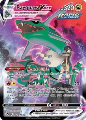 Rayquaza VMAX - TG20/TG30 - Ultra Rare - Silver Tempest Trainer Gallery (Español)