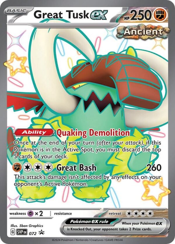 538684_in_1000x1000 Great Tusk ex - 072/PROMO - Scarlet & Violet Promos