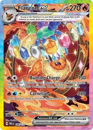 Flareon ex - 146/131 - Special Illustration Rare (Español)