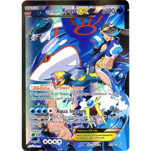 Team Aqua's Kyogre-EX - 6/34 - Holo Rare EX (Inglés)