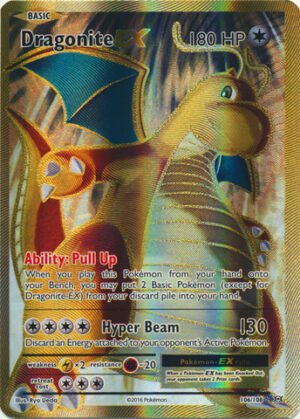 Dragonite-EX - 106/108 - Full Art Ultra Rare (Inglés)