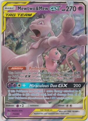 Mewtwo & Mew Tag Team GX - 71/236 - Ultra Rare (Inglés)