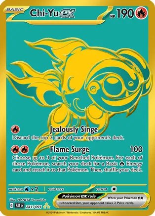Chi-Yu ex - 241/091 - Hyper Rare (Inglés)
