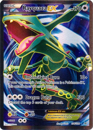 Rayquaza-EX - 104/108 - Full Art Ultra Rare (Inglés)