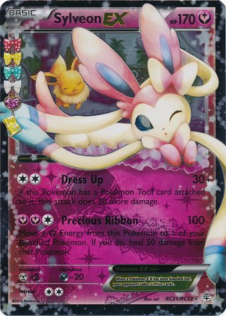 Sylveon EX - RC21/RC32 - Holo Rare ex (Inglés)
