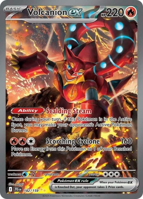 Volcanion ex - 182/159 - Special Illustration Rare (Inglés)