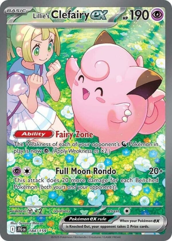 Lillie's Clefairy ex - 184/159 - Special Illustration Rare (Español)