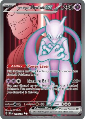 Team Rocket's Mewtwo ex - 213/182 - Ultra Rare (Español)