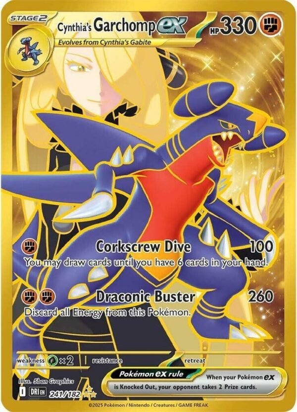 633041_in_1000x100020250602-1538-eudxev Cynthia's Garchomp ex - 241/182 - Hyper Rare (Español)