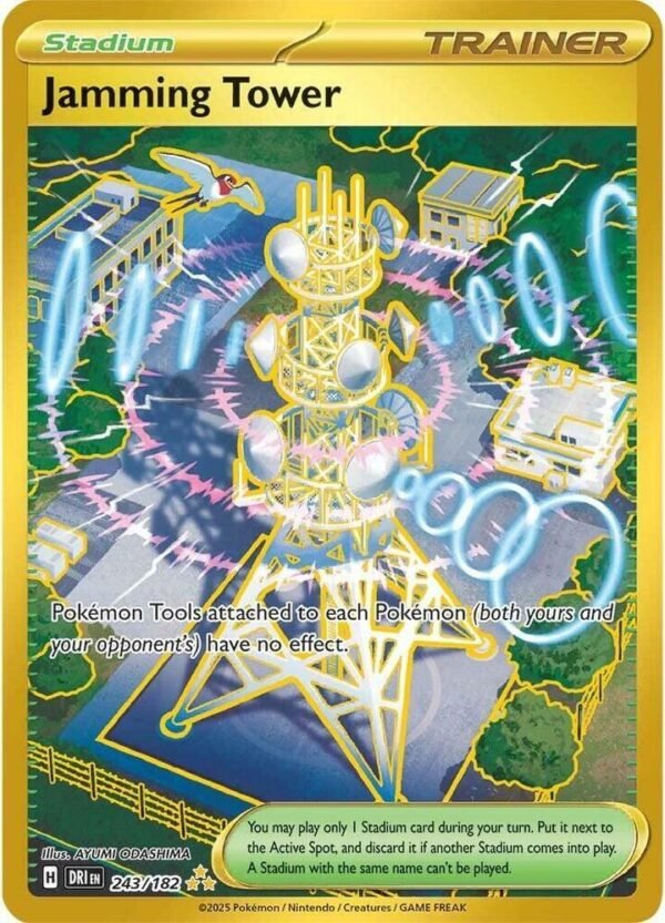 Jamming Tower - 243/182 - Hyper Rare (Español)