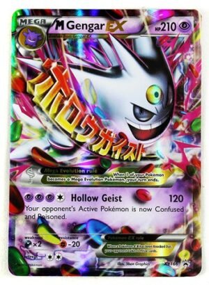M Gengar EX - XY166 - XY Black Star Promos (Inglés)