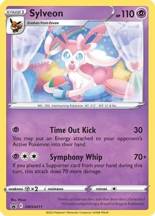 SWSH211-1 Sylveon - SWSH211 - SWSH Black Star Promos (Inglés)