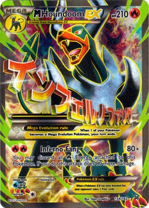 Mega-Houndoom-EX - 154/162 - Full Art Ultra Rare (Inglés)