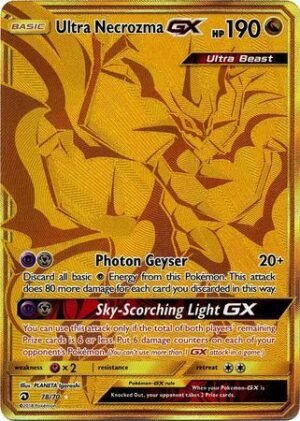 Ultra Necrozma GX - 78/70 - Secret Rare (Inglés)
