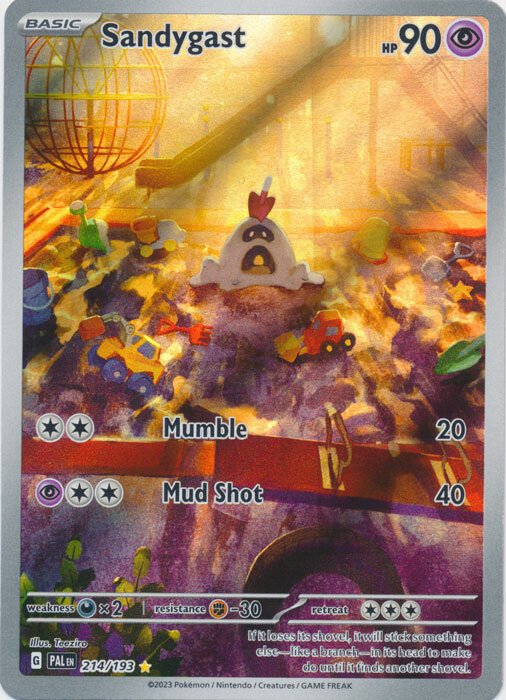 Sandygast - 214/193 - Illustration Rare (Español)