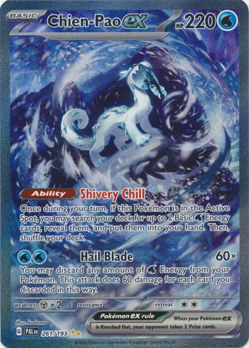 Chien-Pao ex - 261/193 - Special Illustration Rare (Inglés)