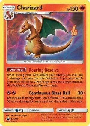 Charizard - SM226 - SM Black Star Promos (Español)
