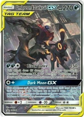 sm241-1 Umbreon & Darkrai Tag Team GX - SM241 - SM Black Star Promos (Español)