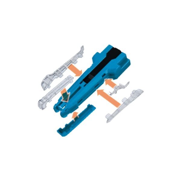 Takara Tomy Beyblade X BX-42 Rubber Custom Grip Blue