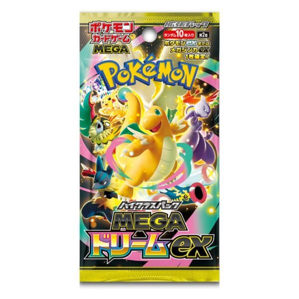 Sobre Mega Dream ex sobres Pokemon Mega Dream ex