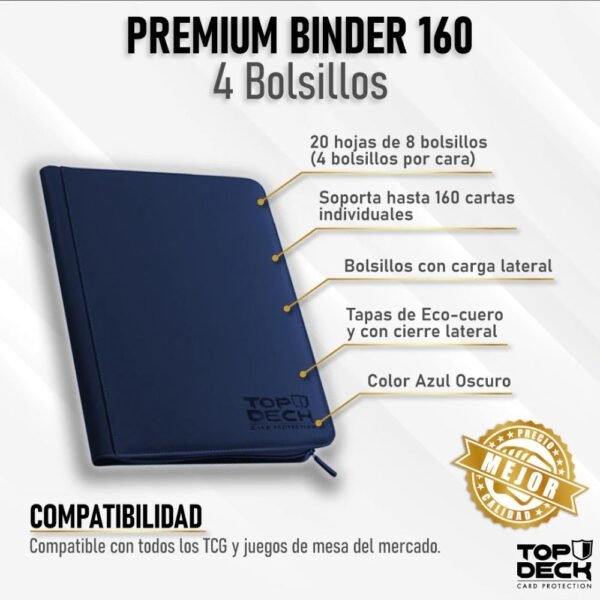 Carpeta Premium Binder 160 - Top Deck