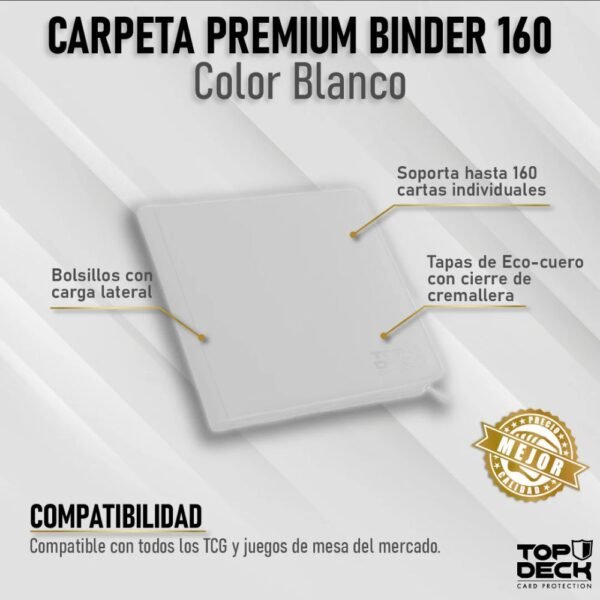 Carpeta Premium Binder 160 - Top Deck