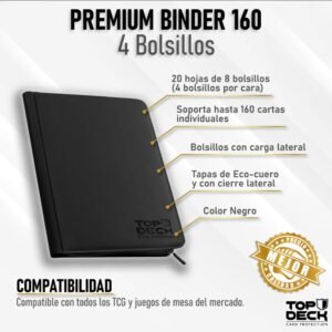 carpeta premium 160 cartas